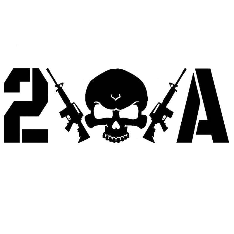 2A - 2nd Amendment Vinyl Decal (X2)