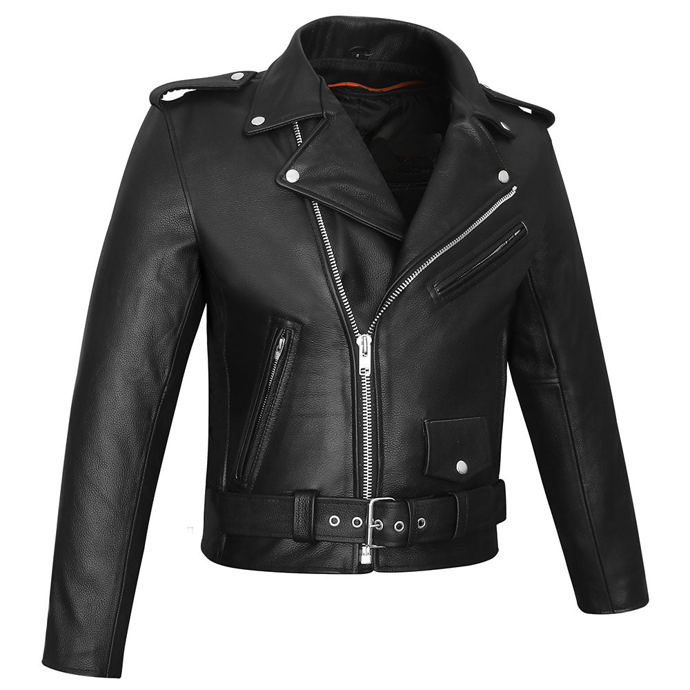 Mens Classic MC Style Jacket