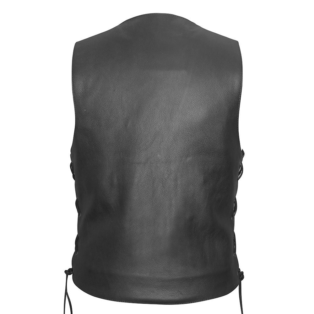 Zipper Front 10 Pocket V Neck Vest