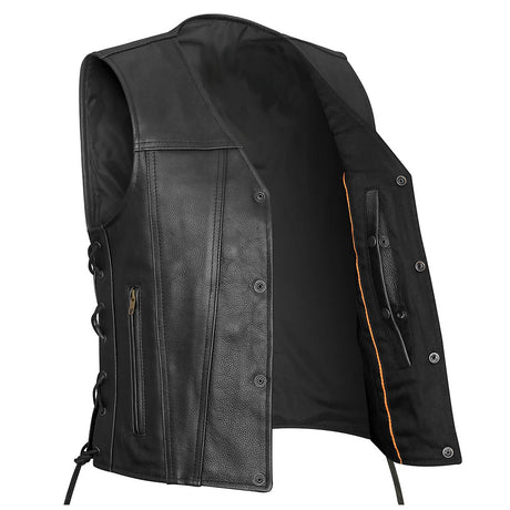 Straight Bottom V Neck Vest