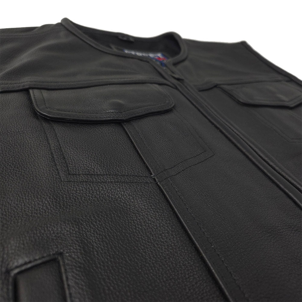 Rogue - Low Cut Vest with Full Side Zippers