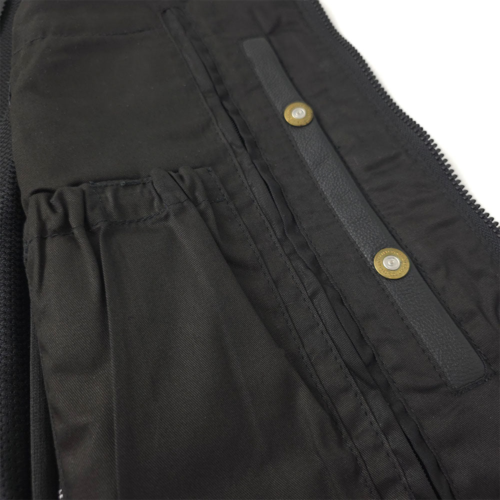 Rogue - Low Cut Vest with Full Side Zippers