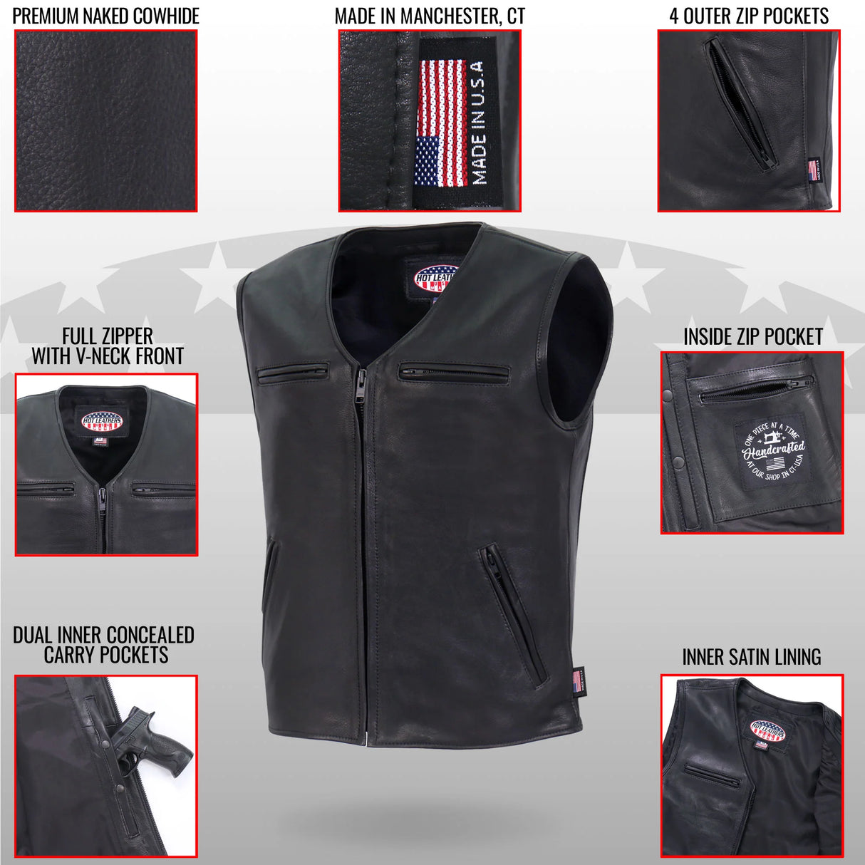 Made in the USA - Premium Club Vest - VSM5009