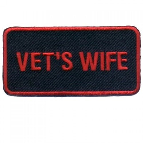 PATCH - Vets Wife Patch 2.75 X 1.5