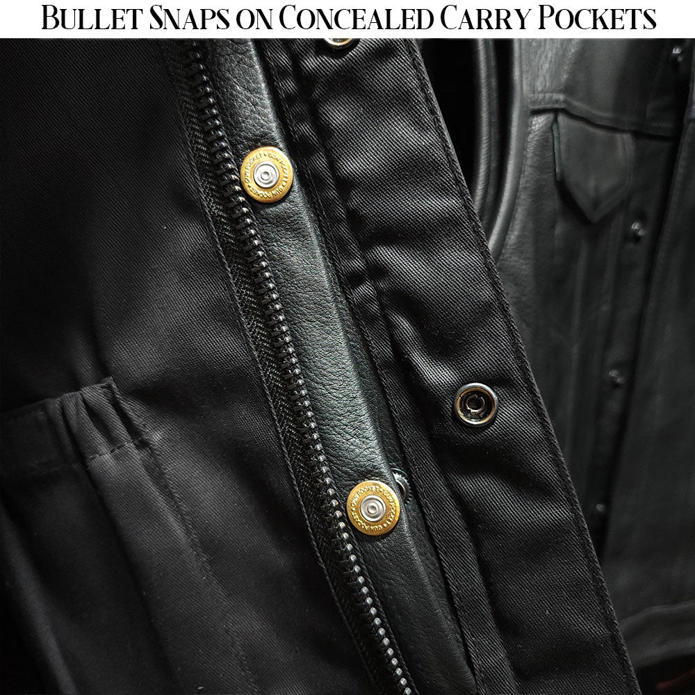 Leather Universe 541 Low Cut Vest made in Plush Platinum Cowhide Leather