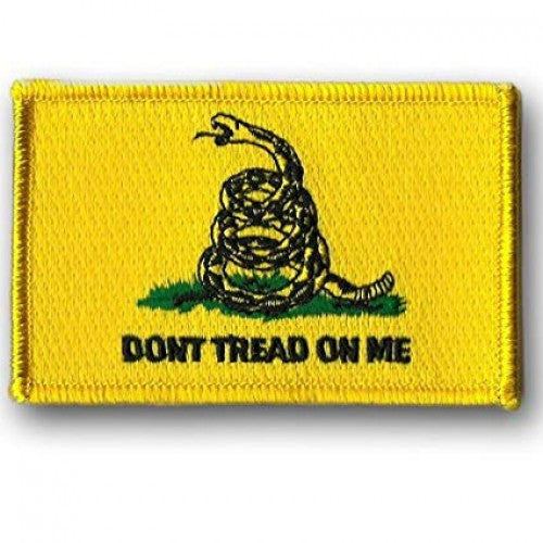 PATCH - Gadsden Flag - Dont Tread on Me 3 X 2