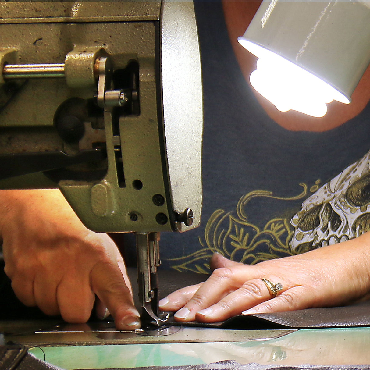 Made in USA - Hot Leathers VSM5008 Men's Side Lace Premium Leather Motorcycle Biker Vest