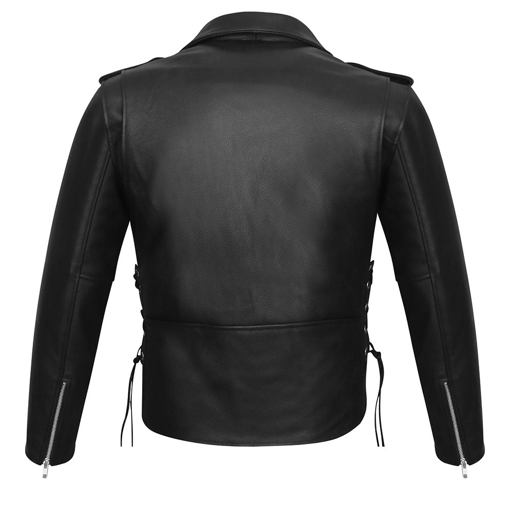 Classic MC Style Jacket with Side Laces
