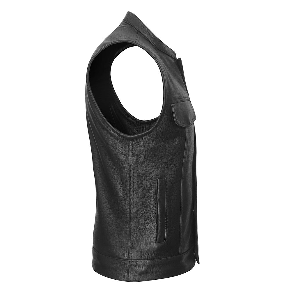 Leather Universe 520 Club Vest with Quick Access CCW Pocket