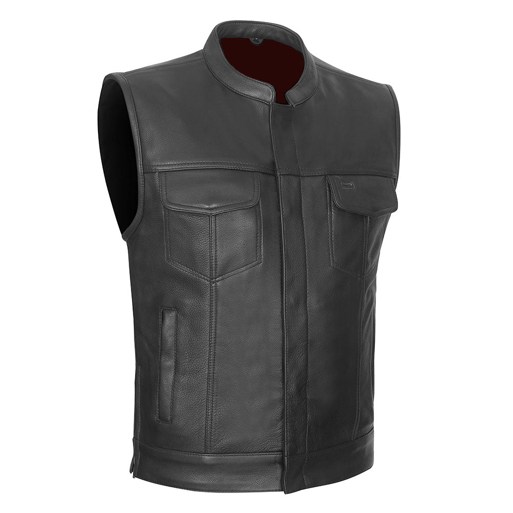 $89 LIMITED TIME OFFER! Leather Universe 580 Upgraded Club Vest with Side Release Zippers