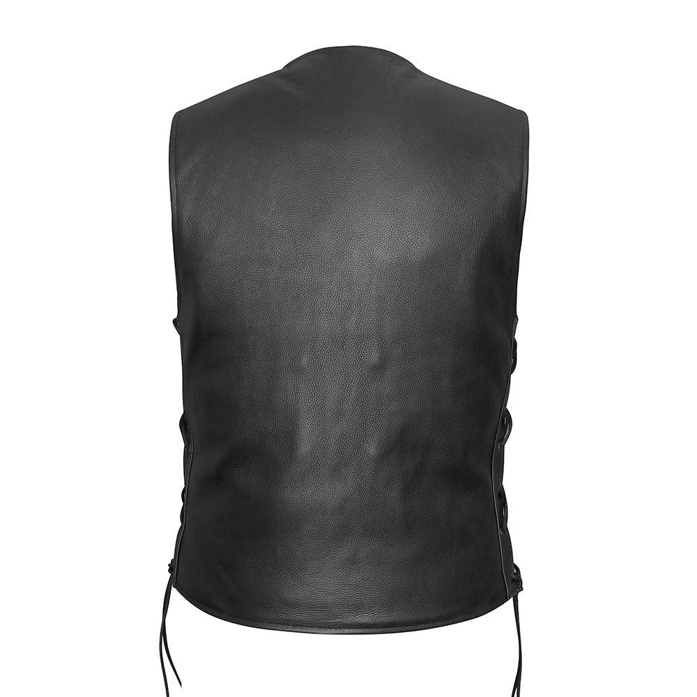 Straight Bottom V Neck Vest