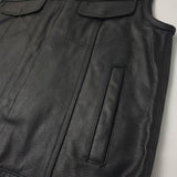 Most Affordable Club Vest with Gun Pockets and Single Back Panel