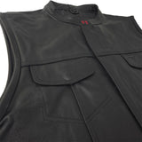 Most Affordable Club Vest with Gun Pockets and Single Back Panel
