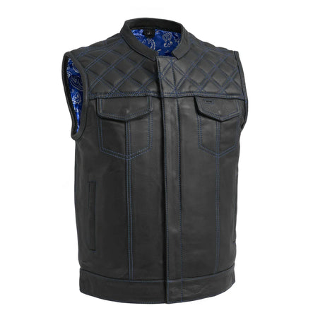 Downside Leather Motorcycle Vest