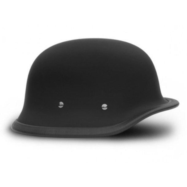 Novelty Helmet - German Style Flat Black