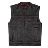 Red Stitch Club Vest with Bandana Liner