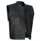 Blue Diamond Club Vest with Bandana Liner