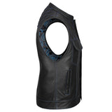 Blue Diamond Club Vest with Bandana Liner