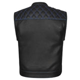 Blue Diamond Club Vest with Bandana Liner