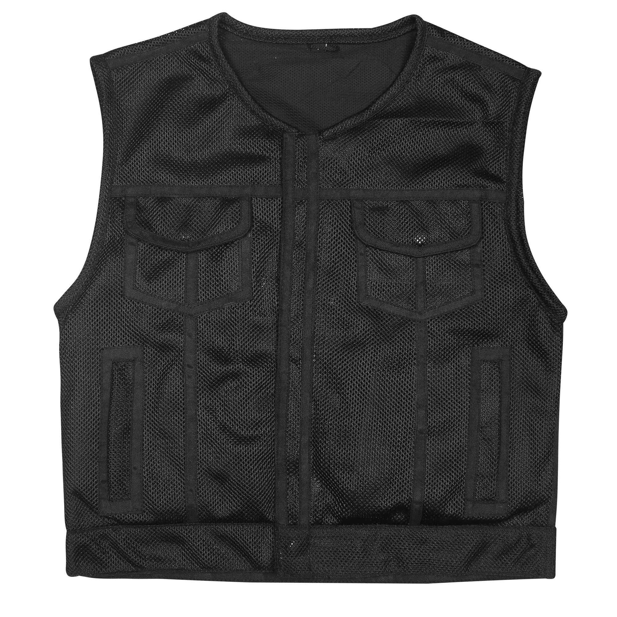 Short Circuit - Lowcut Moto Mesh Vest – Leather Universe
