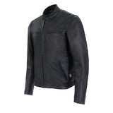 Made in the USA - Hot Leathers JKM5001 Men's Premium Leather Motorcycle Racer Jacket