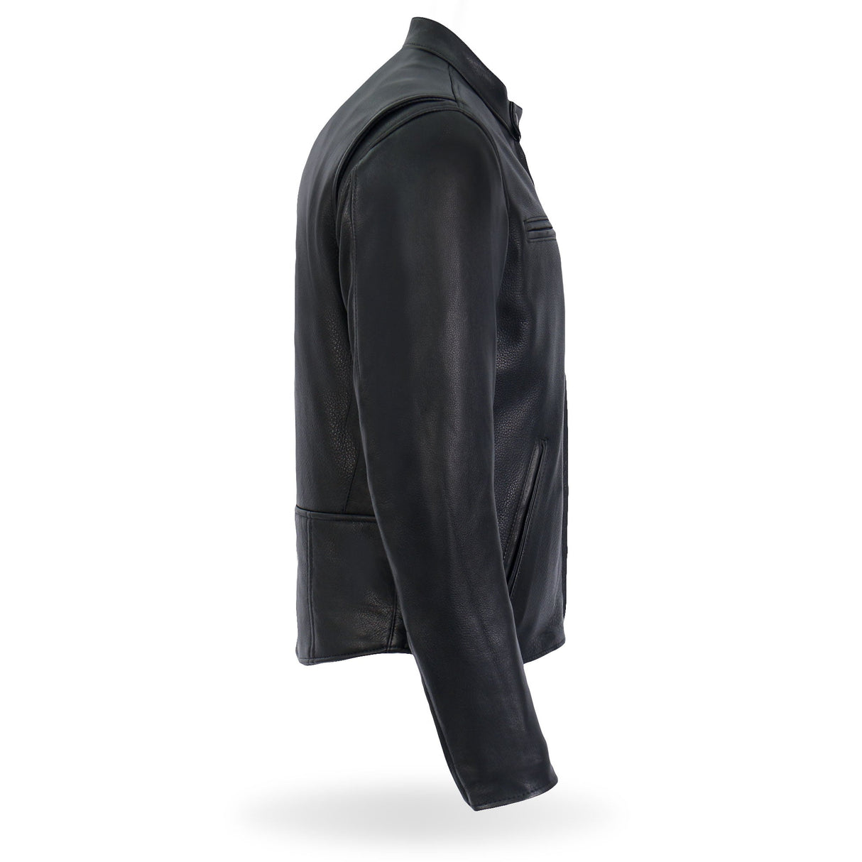 Made in the USA - Hot Leathers JKM5001 Men's Premium Leather Motorcycle Racer Jacket