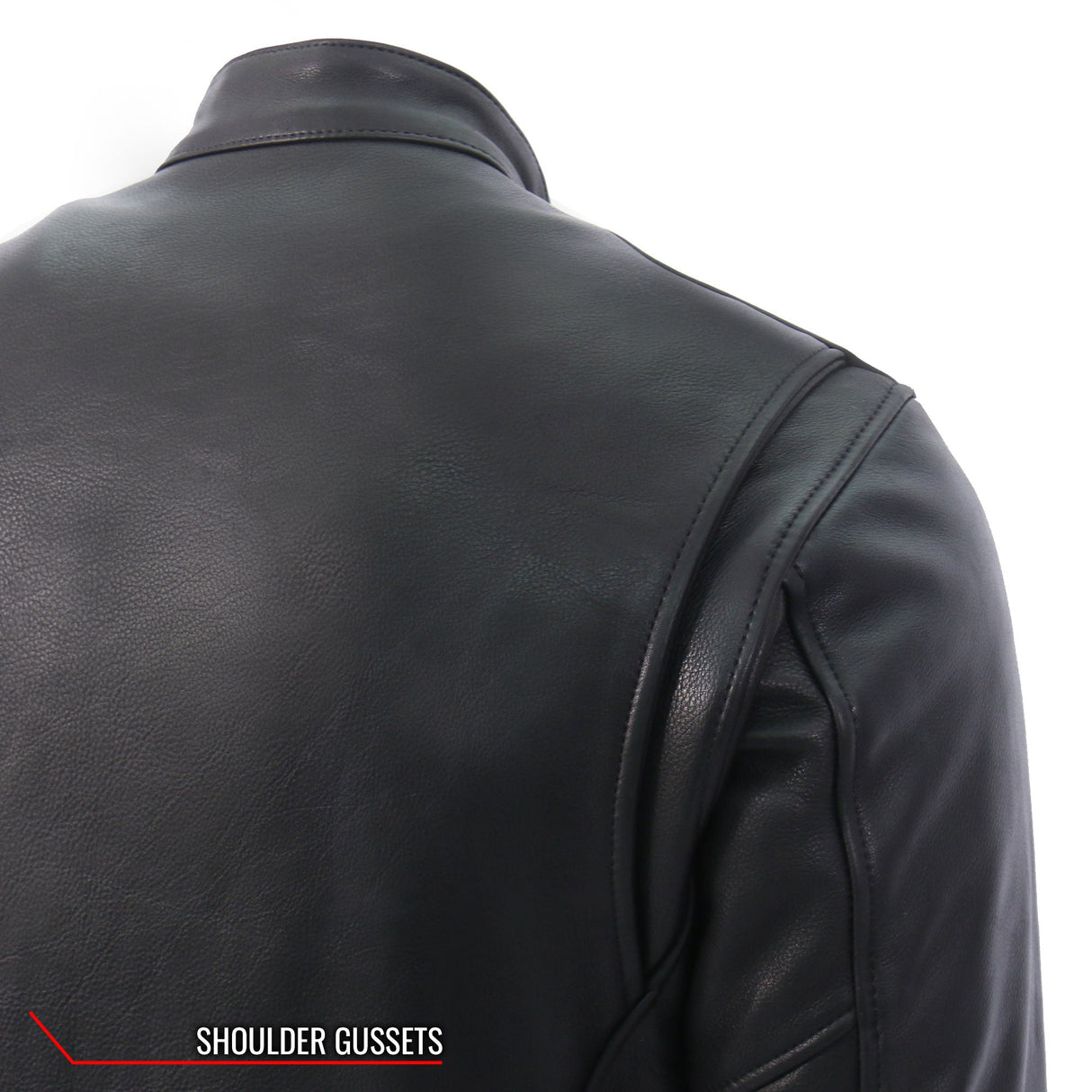 Made in the USA - Hot Leathers JKM5001 Men's Premium Leather Motorcycle Racer Jacket
