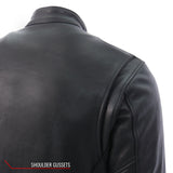 Made in the USA - Hot Leathers JKM5001 Men's Premium Leather Motorcycle Racer Jacket