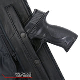 Made in the USA - Hot Leathers JKM5002 Men's Vented Premium Leather Biker Jacket with Side Lace