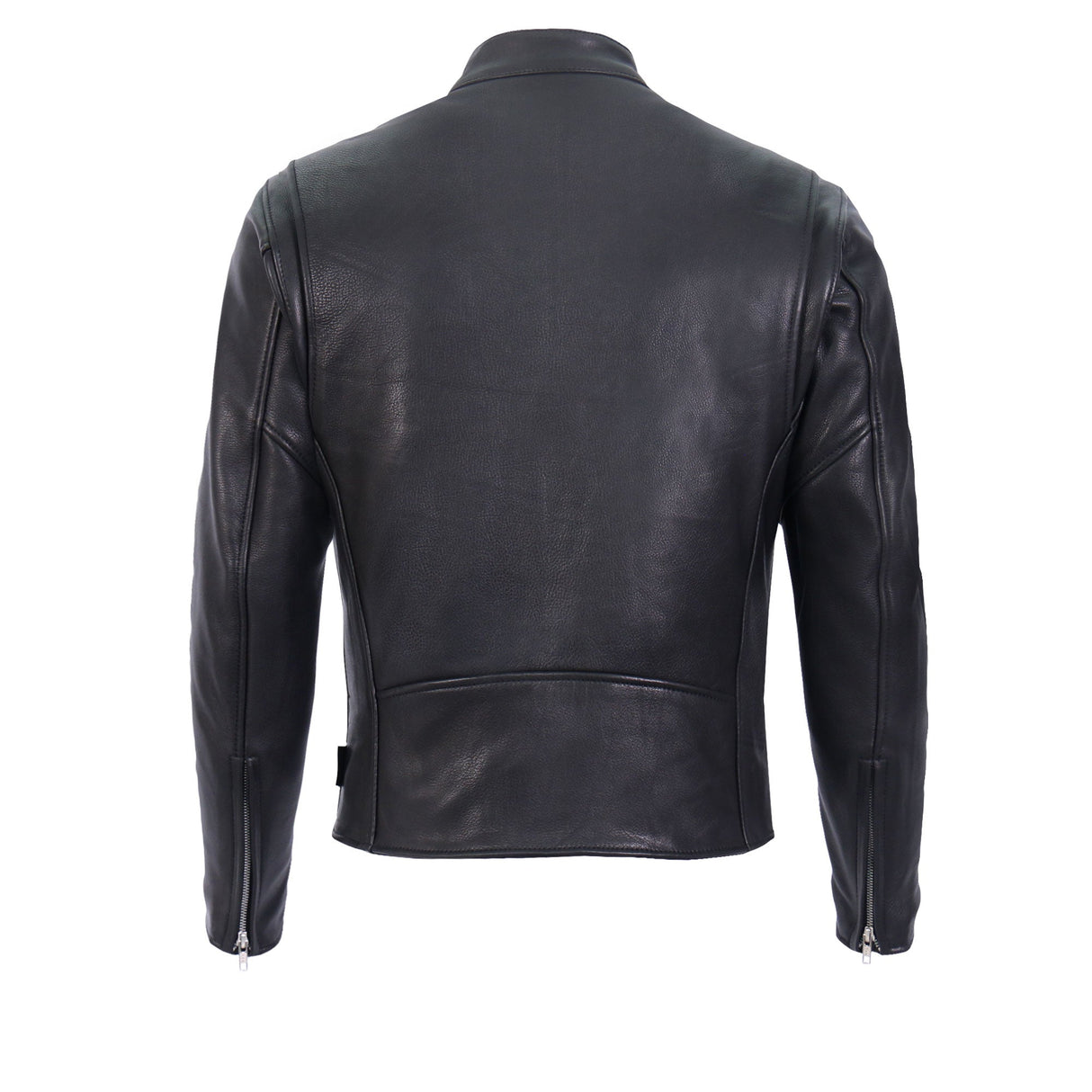 Made in the USA - Hot Leathers JKM5006 Men's Black Leather Motorcycle Biker Jacket