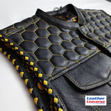 Economy Leather Custom Vest