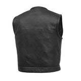 Lowside Perforated Leather Vest by First Mfg