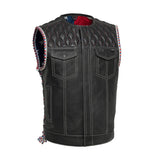 Captain (Perforated) Red White and Blue Vest