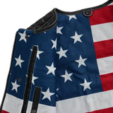 Captain (Perforated) Red White and Blue Vest