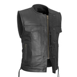 Side Laced Club Style Motorcycle Vest