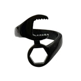 Black Wrench - Stainless Steel Ring