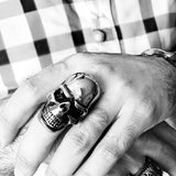 Large Skull - Stainless Steel Ring