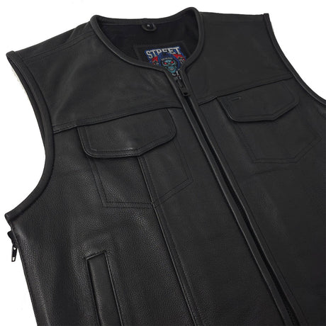 Rogue - Low Cut Vest with Full Side Zippers