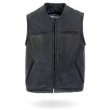 Made in the USA - Hot Leathers VSM5001 Men's Premium Steerhide Motorcycle Vest