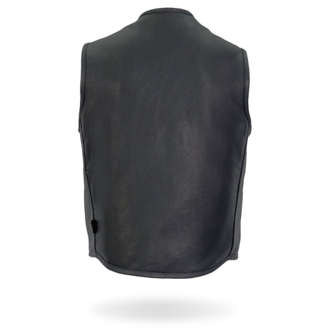 Made in the USA - Hot Leathers VSM5001 Men's Premium Steerhide Motorcycle Vest