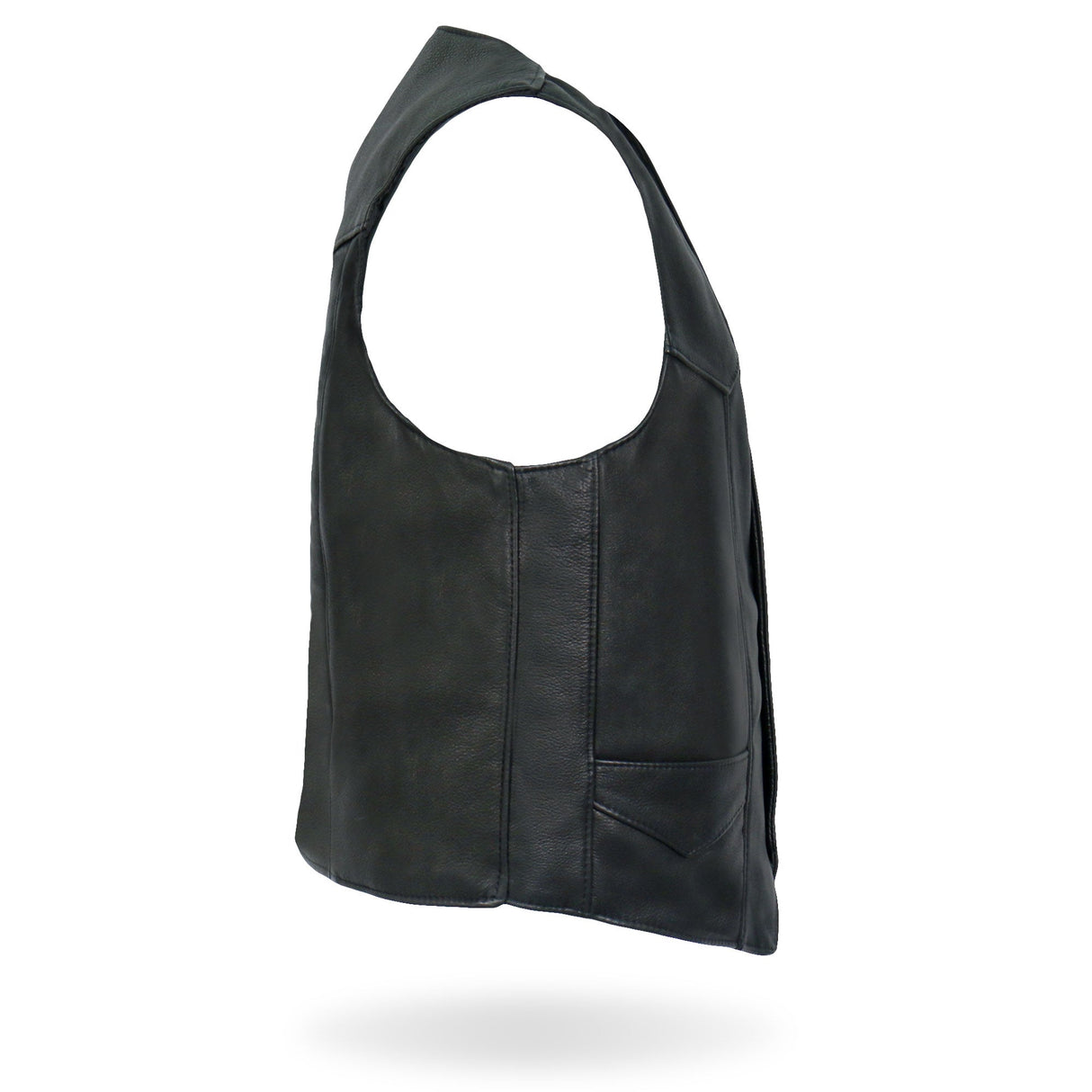 Made in USA - Hot Leathers VSM5006 Men's Classic Premium Biker motorcycle Leather Vest