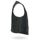 Made in USA - Hot Leathers VSM5006 Men's Classic Premium Biker motorcycle Leather Vest