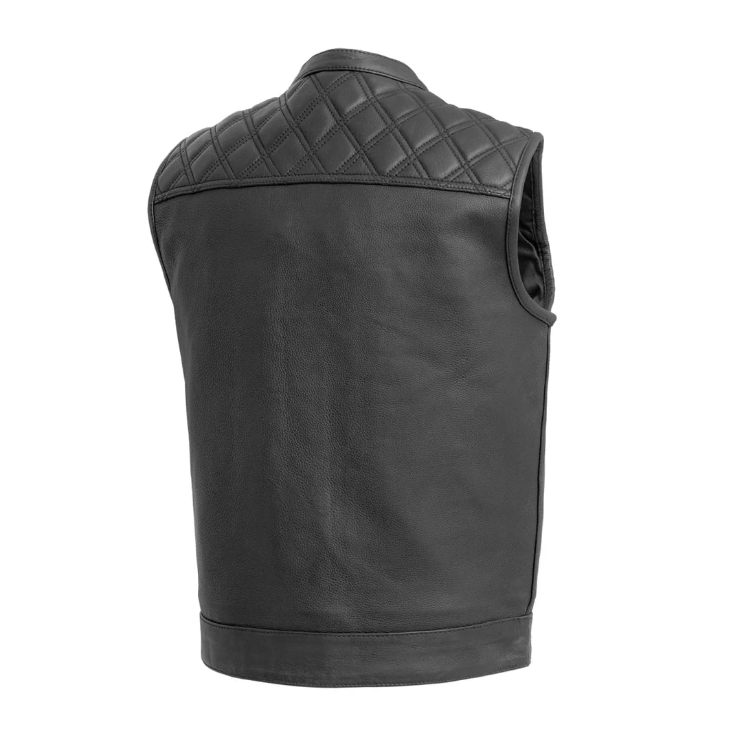 Downside Leather Motorcycle Vest