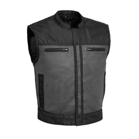 Lowrider Moto Mesh Vest (White Gray or Green)