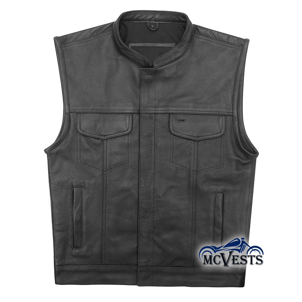 Leather Motorcycle Club Vest - $69 for a Limited Time!