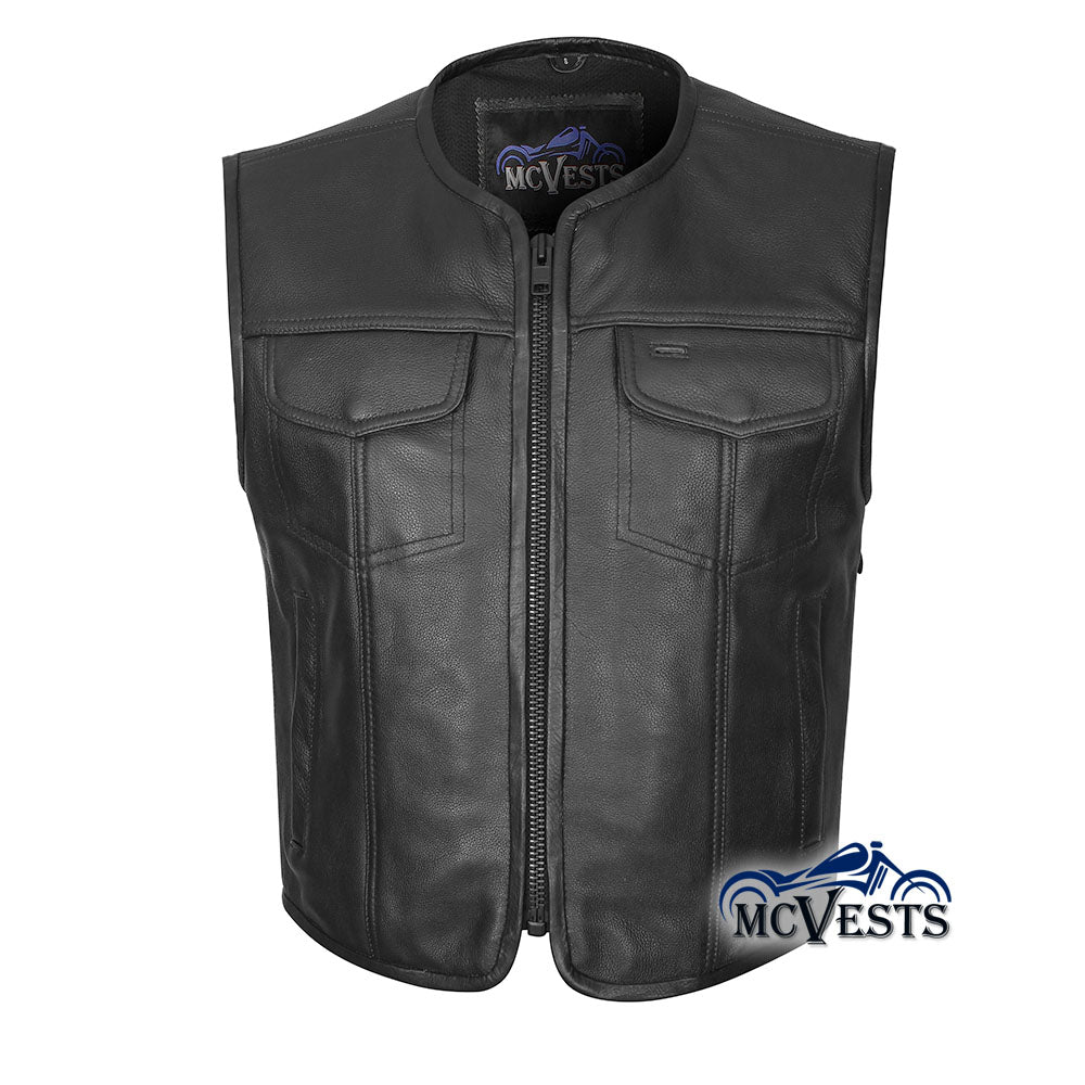 CLUB547 Zipper Sides and Zipper Front Vest