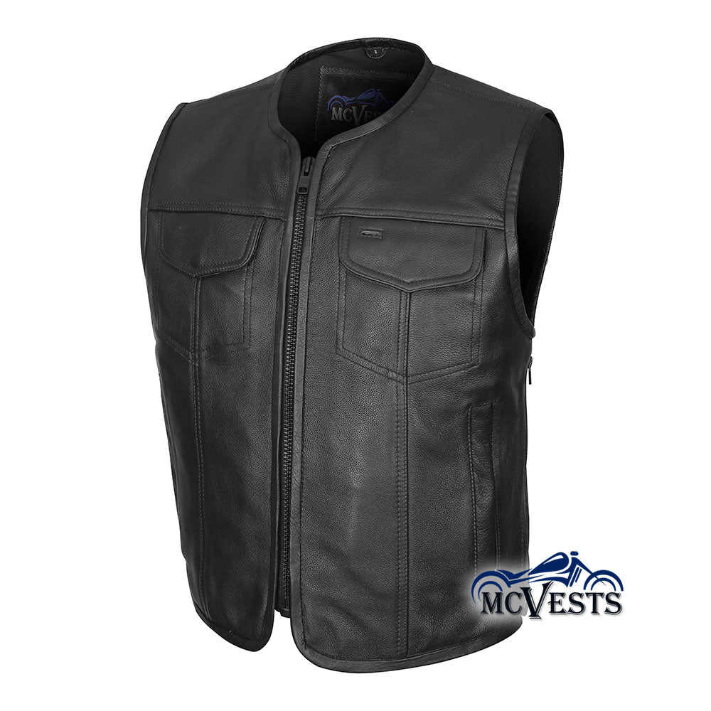 CLUB547 Zipper Sides and Zipper Front Vest