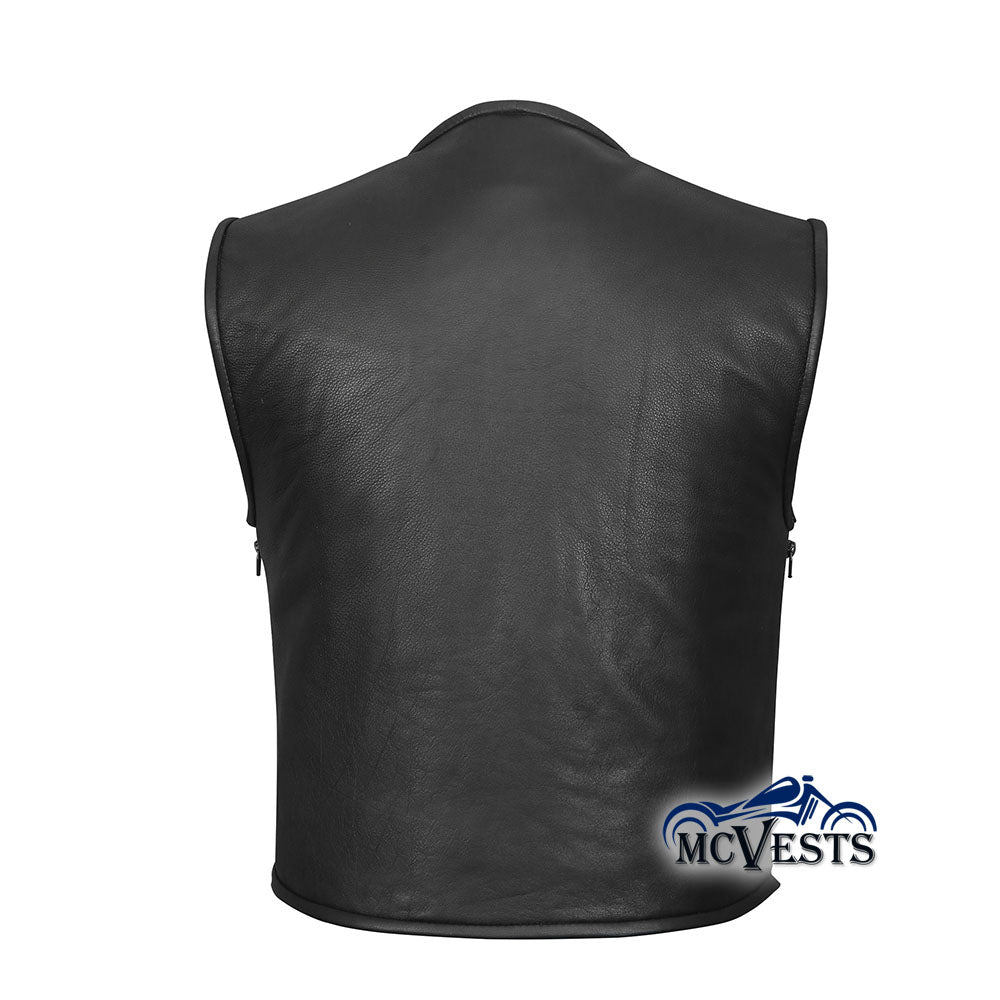 CLUB547 Zipper Sides and Zipper Front Vest