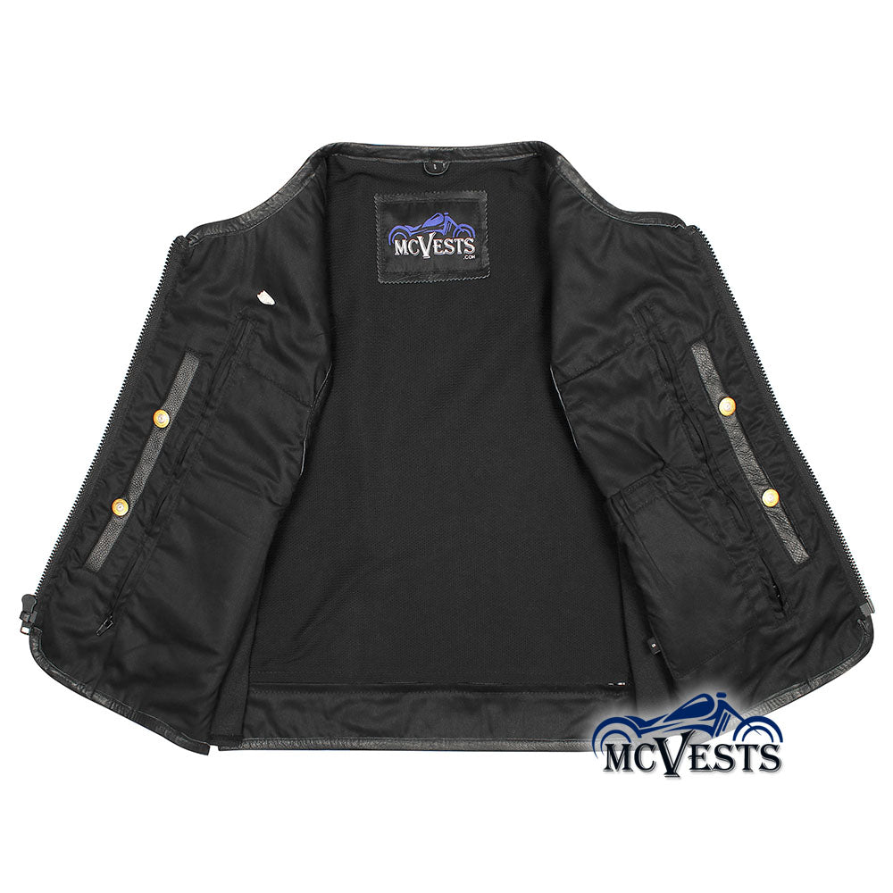 CLUB547 Zipper Sides and Zipper Front Vest