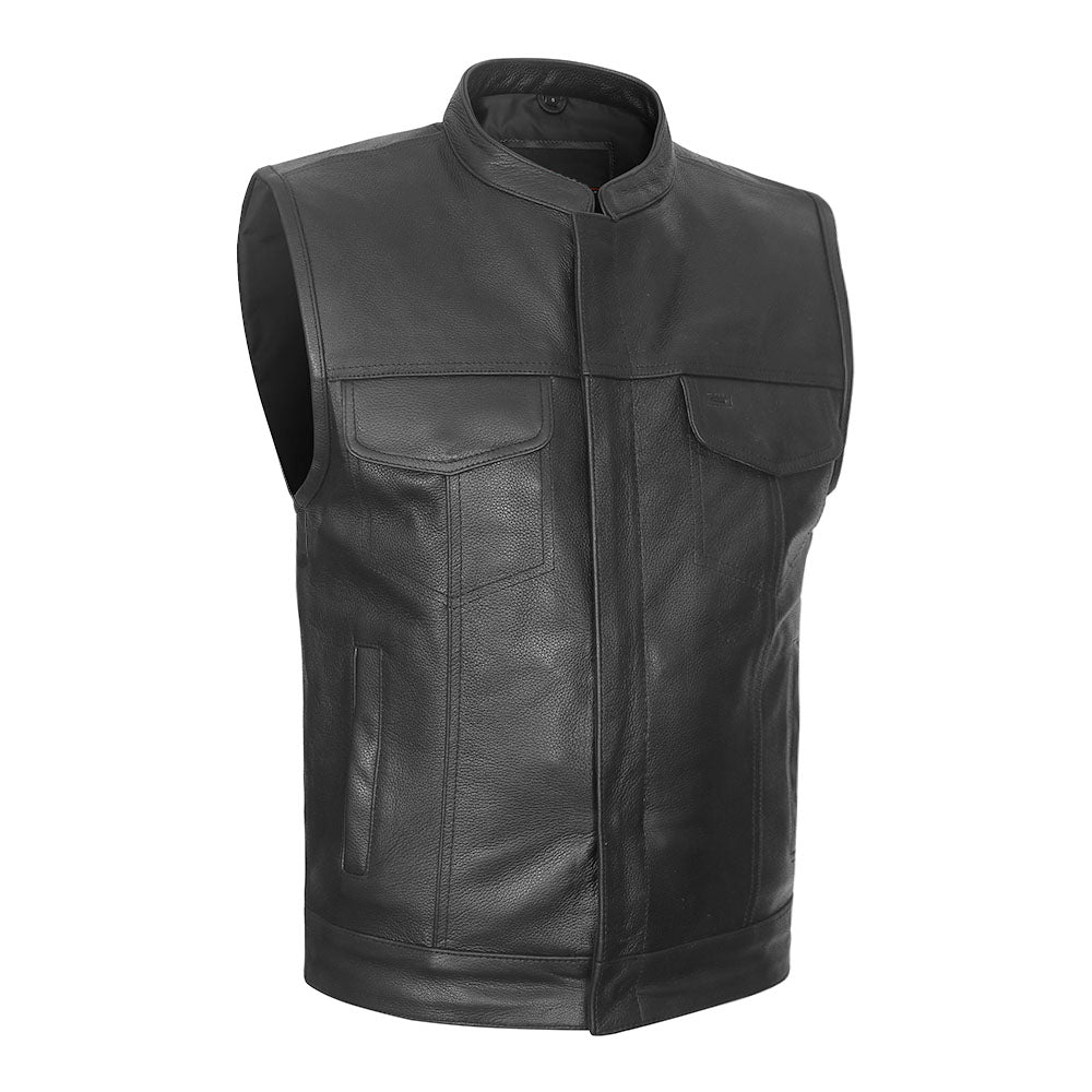 Anarchy Style Leather Club Vest